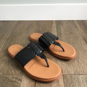 Cole Haan Sandals - Black and Tan - Women's Size 7.5